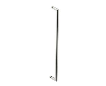 24 po poignée simple pour porte de douche SEVILLE 1887524 nickel poli