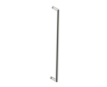 24 po poignée simple pour porte de douche SEVILLE 1887524 nickel brossé