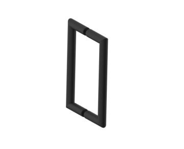 poignée double pour porte de douche 8 po SEVILLE 1887808 noir mat