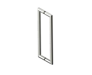 poignée double pour porte de douche 12 po SEVILLE 1887812 nickel poli