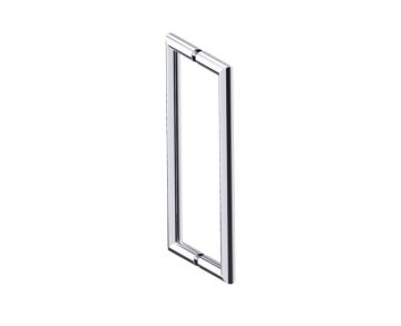 poignée double pour porte de douche 12 po SEVILLE 1887812 chrome poli
