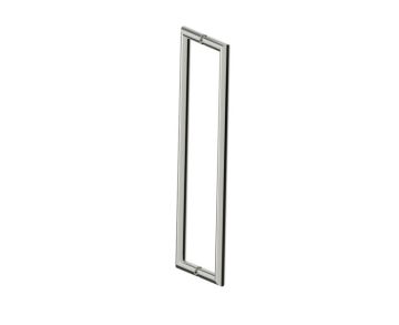 poignée double pour porte de douche 18 po SEVILLE 1887818 nickel poli