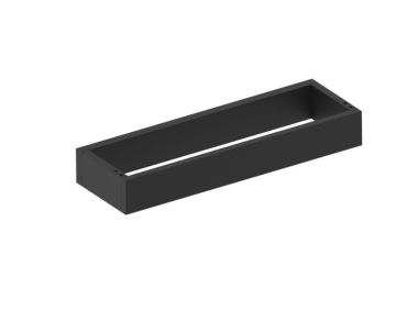 anneau porte-serviette BERLIN 232460 noir mat