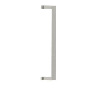 18 po poignée simple pour porte de douche BERLIN 2327518 nickel brossé