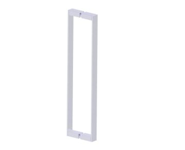 poignée double pour porte de douche 24 po BERLIN 2327824 chrome poli