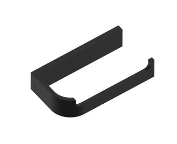 porte-papier hygiénique BONN 238151 noir mat