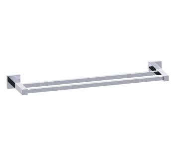 barre à serviette double 18 po LONDON 248182 chrome poli