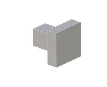 bouton d'armoire LONDON 248700 nickel brossé