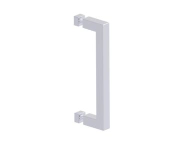 8 po poignée de porte de douche LONDON 2487508 chrome poli