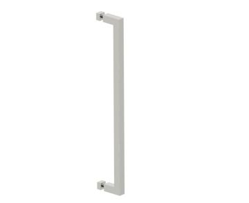 18 po poignée de porte de douche LONDON 2487518 nickel poli