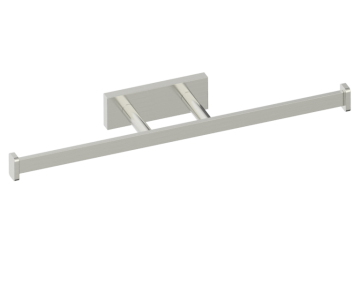 double porte-papier hygiénique MILAN 254155 nickel brossé