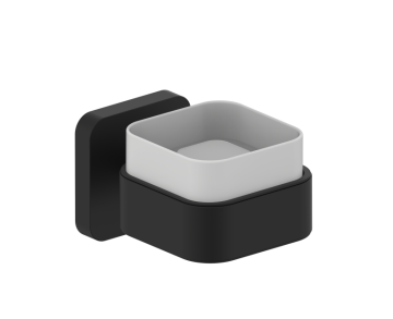 porte-savon MILAN 254650 noir mat
