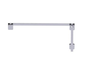 poignée de porte de douche décalée 8 po x 24 po MILAN 25470824 chrome poli