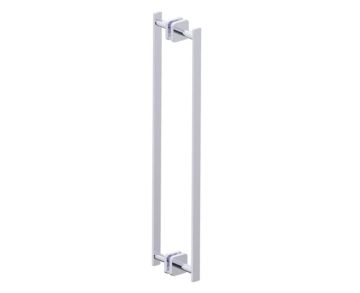 poignée double pour porte de douche 24 po MILAN 2547824 chrome poli
