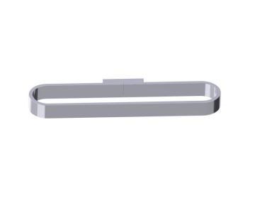 Horizontal Hand Towel Holder COLOGNE 255469 chrome poli