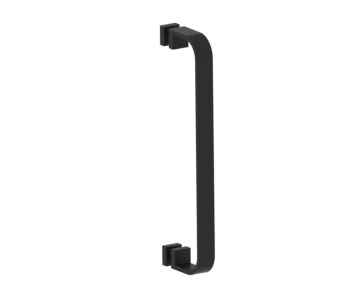 18 po poignée simple pour porte de douche COLOGNE 2557518 noir mat