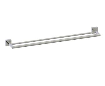 barre à serviette double 24 po MADRID 262242 nickel poli