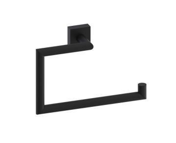 anneau porte-serviette (Right) MADRID 262465 noir mat