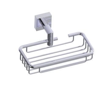 montage muraled panier porte-savon MADRID 262600 chrome poli