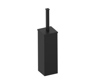 ensemble brosse de toilette (montage muraled) MADRID 262625 noir mat