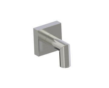 poignée simple pour porte de douche (Knob Only) MADRID 2627503 nickel brossé