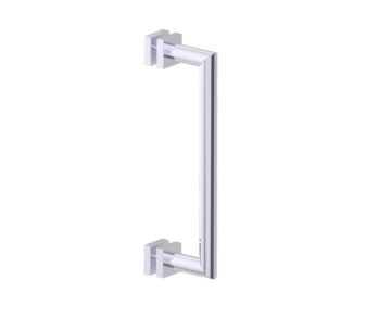 12 po poignée de porte de douche MADRID 2627512 chrome poli