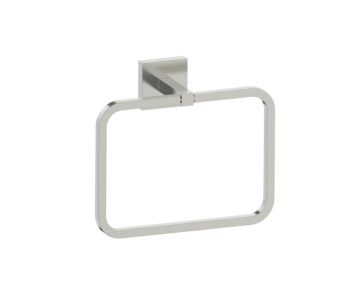 anneau porte-serviette BUILDERS 266464 nickel brossé