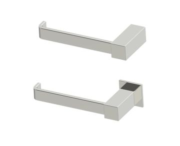 porte-papier hygiénique (gauche) LISBON 277151L nickel poli