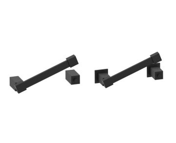 Pivot porte-papier hygiénique LISBON 277158 noir mat