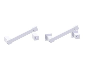 Pivot porte-papier hygiénique LISBON 277158 chrome poli