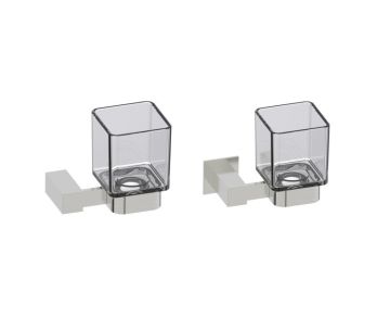 Tumbler Holder LISBON 277660 nickel brossé