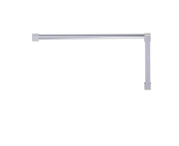poignée de porte de douche décalée 6 po x 18 po LISBON 27770618 chrome poli