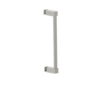 12 po poignée simple pour porte de douche LISBON 2777512 nickel brossé