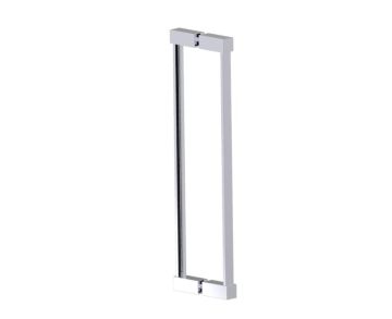 poignée double pour porte de douche 18 po LISBON 2777818 chrome poli