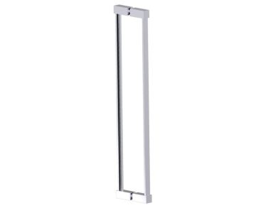 poignée double pour porte de douche 24 po LISBON 2777824 chrome poli