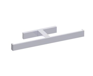 double porte-papier hygiénique MUNICH 288155 chrome poli