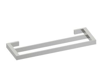 barre à serviette double 18 po MUNICH 288182 nickel brossé