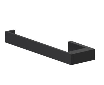 anneau porte-serviette (gauche) MUNICH 288461L noir mat