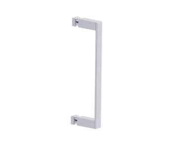 12 po poignée simple pour porte de douche MUNICH 2887512 chrome poli