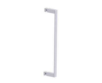 18 po poignée simple pour porte de douche MUNICH 2887518 chrome poli