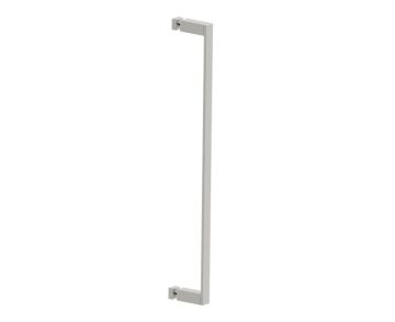 24 po poignée simple pour porte de douche MUNICH 2887524 nickel poli