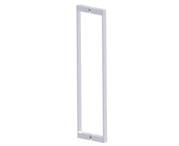 poignée double pour porte de douche 24 po MUNICH 2887824 chrome poli