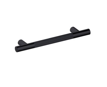 barre d'appui 12 po moleté droit 3109212 noir mat
