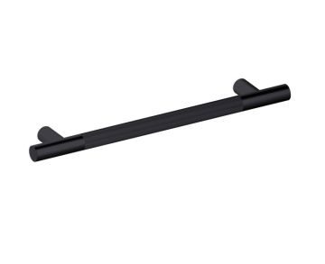 barre d'appui 18 po moleté droit 3109218 noir mat