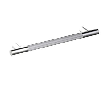 barre d'appui 18 po moleté droit 3109218 nickel poli