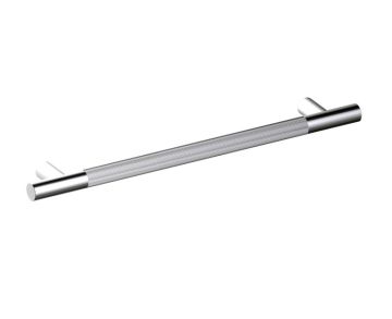 barre d'appui 24 po moleté droit 3109224 nickel poli
