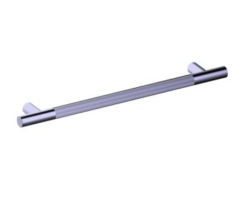 barre d'appui 24 po moleté droit 3109224 chrome poli