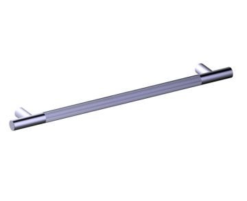 barre d'appui 36 po moleté droit 3109236 chrome poli