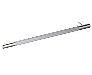 barre d'appui 42 po moleté droit 3109242 nickel poli
