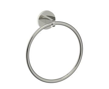 Round anneau porte-serviette FRANKFURT 313460 nickel poli